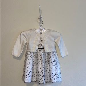 CARTER’s 18M DRESS & CARDIGAN - 3 PCS